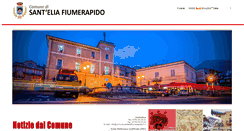 Desktop Screenshot of comune.santeliafiumerapido.fr.it