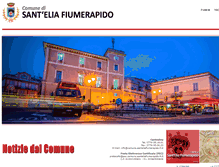 Tablet Screenshot of comune.santeliafiumerapido.fr.it